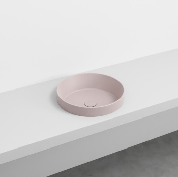 Раковина встраиваемая Cielo Enjoy EJLASIT CP 40 см розовый