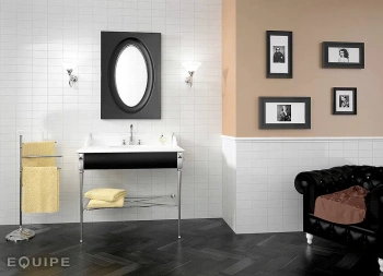 Плитка EQUIPE Evolution Monaco Negro Brillo 5х15 20185