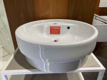 Раковина для ванной врезная на столешницу Ceramica Flaminia (Италия), 52,5*20 см-RASPR020