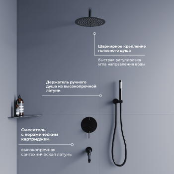 Душевая система скрытого монтажа RGW Shower Panels SP-55B 51140855-03