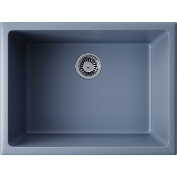 Мойка кухонная Omoikiri Okinoshima 61-U/I-SB smoky blue 4997065