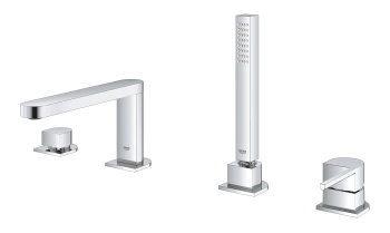 Смеситель для ванны на 4 отверстия GROHE Plus, хром 29307003