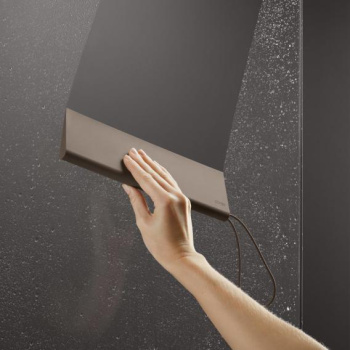 Стеклоочиститель Keuco 4959140000 с настенным держателем, трюфель