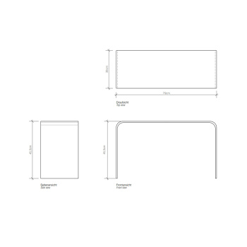 Скамья Decor Walther Universal 508350 белый