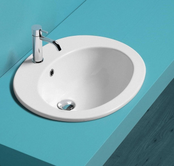 Раковина встраиваемая Simas Lavabi S 52 bia 53.5 см белый