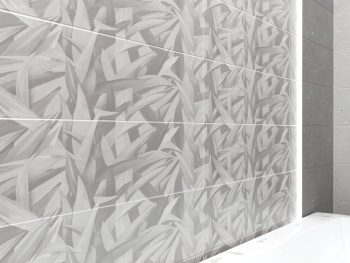 Керамическая плитка Eletto Ceramica Limestone Leaves Crema 24.2x70 см 00-00108468
