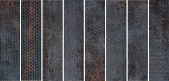 Керамогранит 1062817 Costruire Metallo Strong Mix Nero 30х120