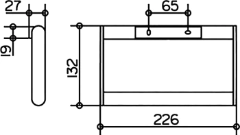 Полотенцедержатель Keuco Plan 14921010000 хром