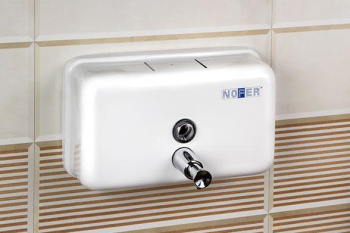 Дозатор для жидкого мыла Nofer Inox 03002.W