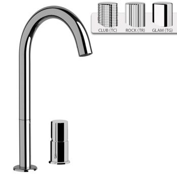 Смеситель для раковины Daniel Trilogy TG655LDP золото брашированное