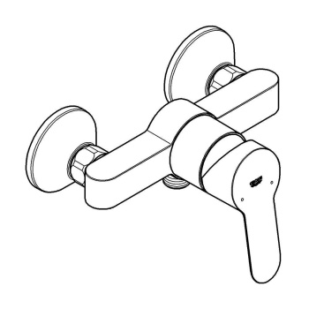 Смеситель Grohe BauEdge 23333000 для душа