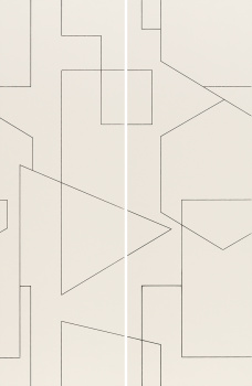 Плитка Luminor Rayures Decor Mate Marfil 29x89x2 (58x89)