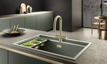 Мойка кухонная Omoikiri Sintesi 79-WG wind green 4997138