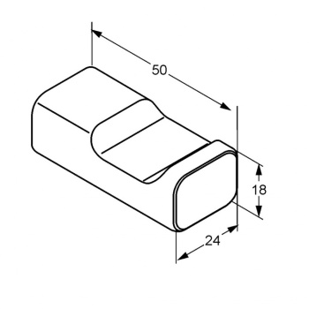 Крючок Kludi E2 4998405