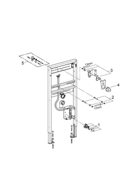 Инсталляция для раковины Grohe Rapid SL 38748001