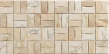 Плитка CROSS MARBLE CREMA 25x50