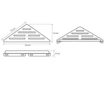 Мыльница Bemeta Cytro 102308051