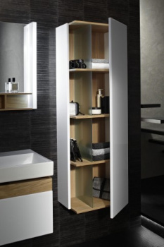 Шкаф-пенал Jacob Delafon Terrace EB1179D-442 серый антрацит лак