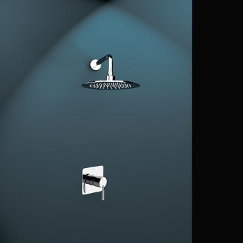 Смеситель для душа Ramonsoler Drako встраиваемый с тропическим душем K3318012