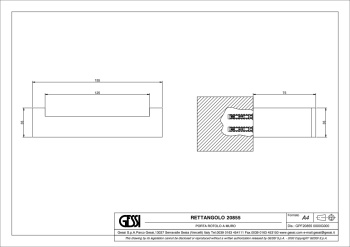 Держатель туалетной бумаги Gessi Rettangolo 20855.706 Black Metal PVD