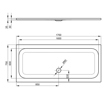 Система ножек для установки поддона Bette 170х75 B50-3082
