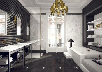 Плитка Delux Grey Tessere Riv. 30,5х30,5