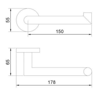 Держатель для туалетной бумаги Nofer NIZA 16859.S