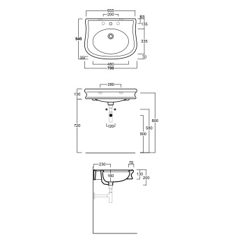 Раковинасотв Simas Lante LA10bi*1 белый