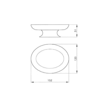 Мыльница Nicolazzi  на полку 6000