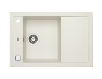 Мойка ALVEUS FORMIC 30 GRANITAL+ ARCTIC-G11M 760X500 1X с сифоном 1127749,