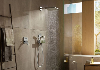 Верхний душ, Hansgrohe, Raindance E, шгв 300*300*55, цвет-хром