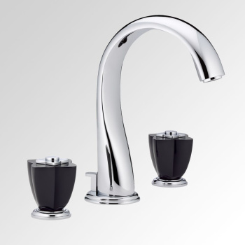 Смеситель для раковины THG Petale De Cristal Noir U6D-A02-151 хром