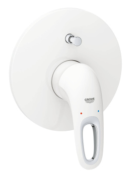 Смеситель для душа GROHE Eurostyle new, внешняя монтажная часть, белая луна 19506LS3