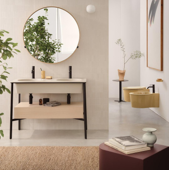 Раковина встраиваемая Cielo I Catini Catino Doppio CALAD PM 100 см серый