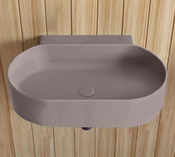 Раковина подвесная Cielo Mare MRLS60SF CP 60 см розовый