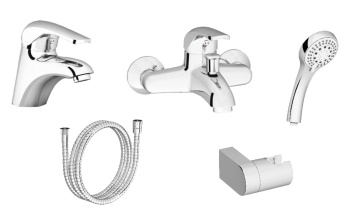 Комплект смесителей Ravak Orange Pro M44-311cr Хром