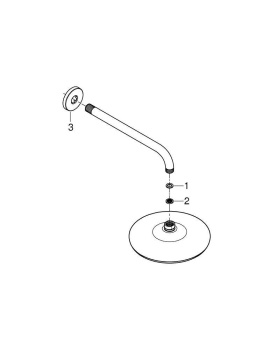 Верхний душ Grohe Tempesta 26411000