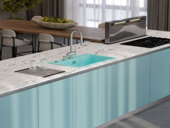 Мойка кухонная Omoikiri Kitagawa 79-LB-WG wind green 4993999