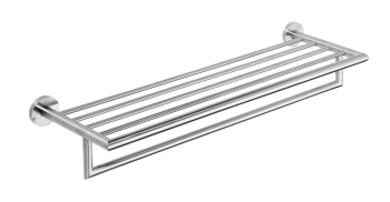 Bemeta Neo Полка для полотенец 655 х 110 х215 мм, цвет Нержавеющая сталь 104205075