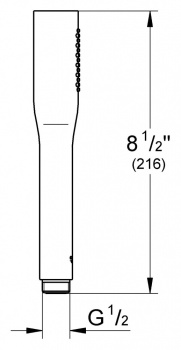 Ручной душ Grohe Euphoria Cosmopolitan 27400000 хром