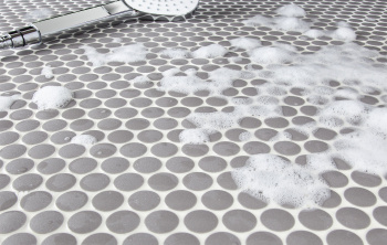 Керамическая мозаика Starmosaic Non-slip Penny Round Dark Grey Antislip (jnk82021) 315x3096 шт