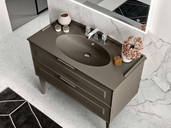 Раковина керамическая Berloni Bagno SUITE VINTAGE LAVQAVINCXR58 187 (2DCELAVCXQV121)