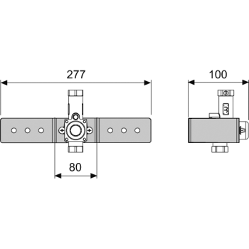 Клапан смыва писсура Tece 9370021
