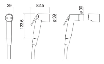Гигиенический душ Nobili AD146/51CR