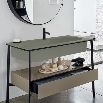 Раковина встраиваемая Cielo I Catini Catino CALARSF PL 110 см голубой