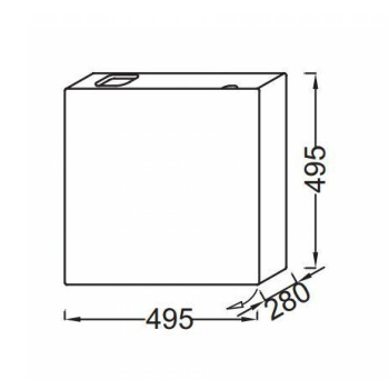 Тумба под раковину 50 см Jacob Delafon Terrace EB1178-M61 мягкий чёрный