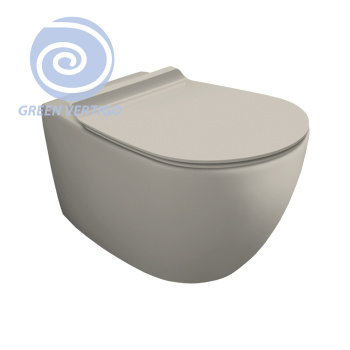 Крышка сиденье для унитаза Simas Vignoni VI 004 sabbia matt с микролифтом коричневый