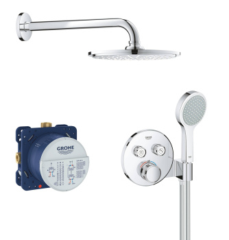 Набор для комплектации душа GROHE Grohtherm SmartControl, хром 34743000