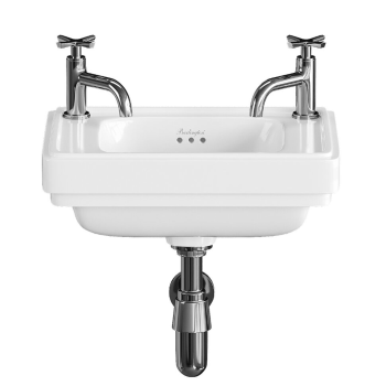 Подвесная раковина Burlington Riviera RIV8 2TH белый