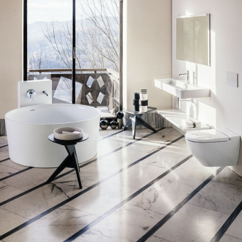 Ванна из искусственного камня Laufen Val 130x130 2.3128.2.000.000.1